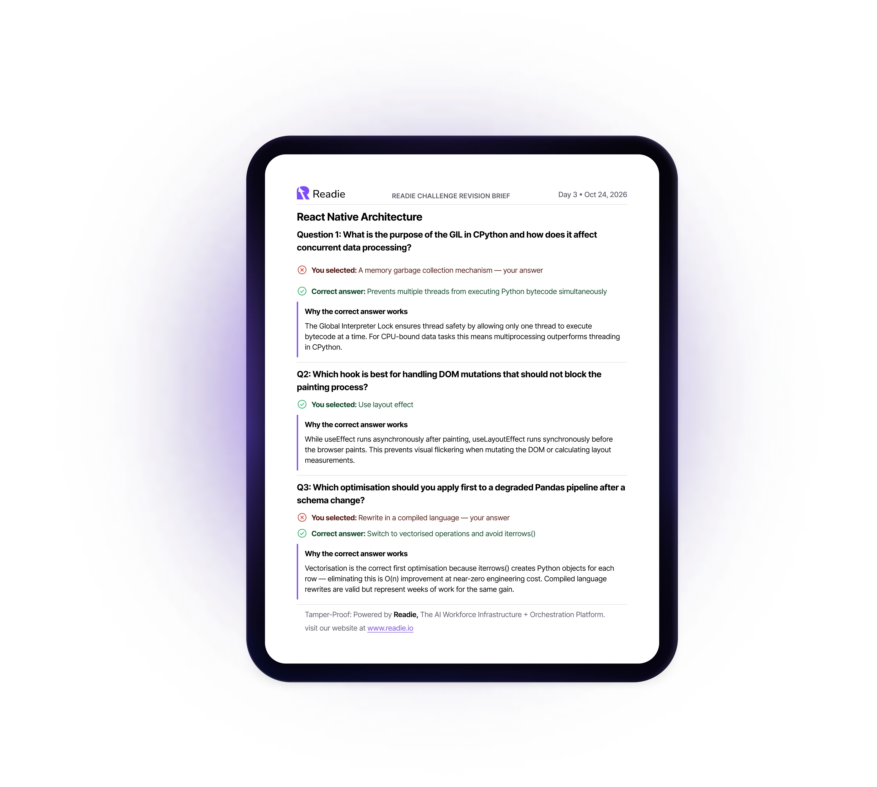 Revision brief preview