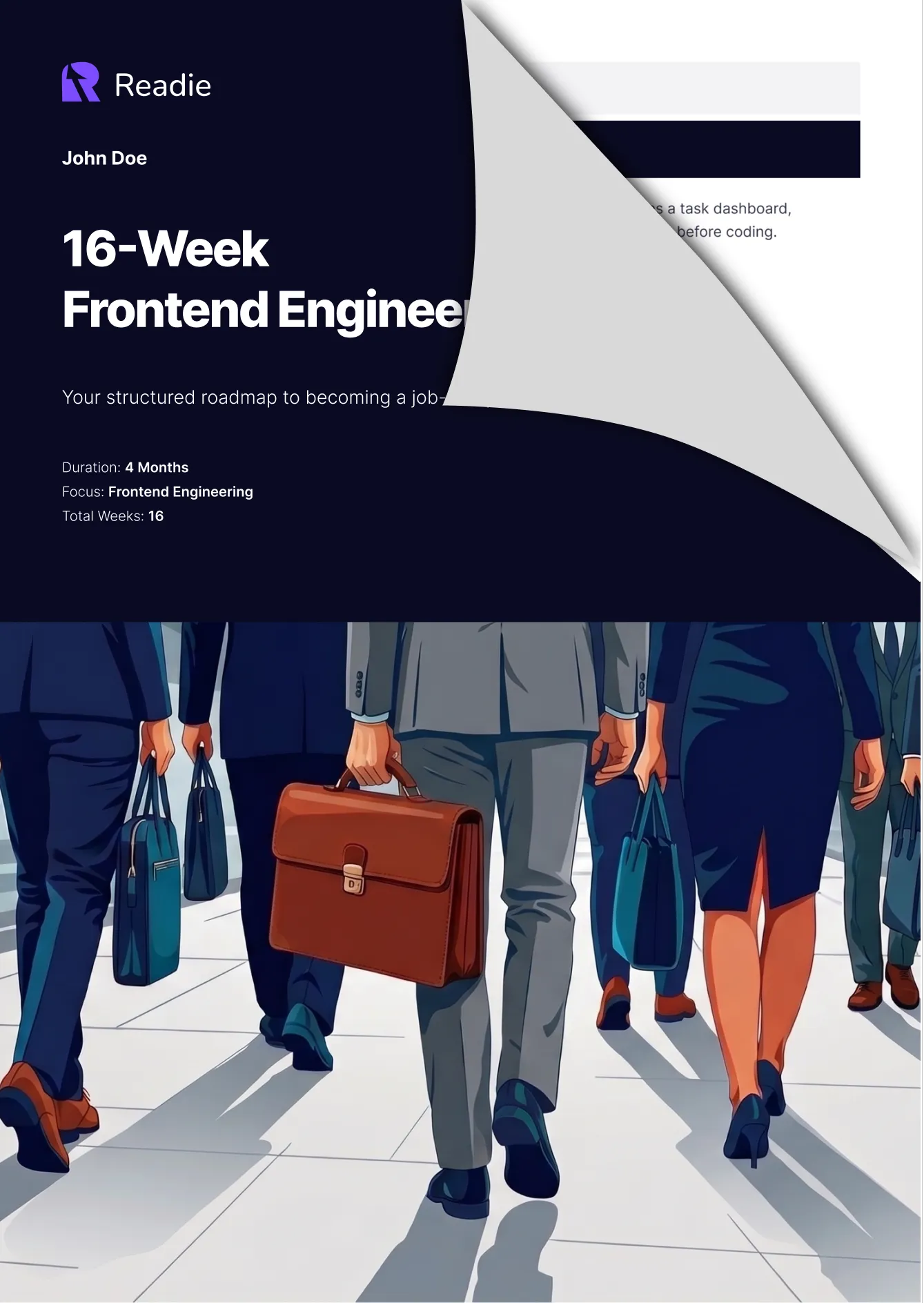 Career Roadmap PDF template